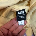 Star Wars  Jedi Pullover Sweatshirt Hoodie in Yellow Fleece Photo 4