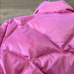 The North Face 550 Women’s Pink Satin Goose Down Puffer Jacket Size Medium Photo 15