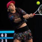 lucky in love X Bethanie Mattek Sands Worn Floral Mesh Top and Skort Set Size M Photo 9