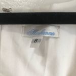 Shoshanna white Dress with Embroidered Details “peasant dress” bridal flaw Photo 5