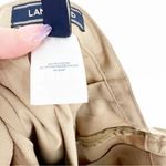 Lands' End  Pleated Skirt 4 Tan Photo 4
