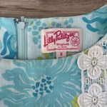 Lilly Pulitzer  Shift Dress Size 8 Originals Aquamarine Seeing Things Pockets Photo 2