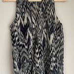 Olivaceous Oliviaceous Printed Sheer Tank Top Size Small Photo 0