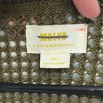 Anthropologie Olive Mesh Knit Top Photo 3