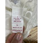 VTG Kayser Qayonara Teddy‎ Lingerie Bodysuit Lace Trim Ivory NWT Size 34 White Photo 2