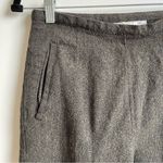 Vintage L.L. Bean Womens Gray Worsted Wool Pants Charcoal Size 6 Petite 27" W Photo 1