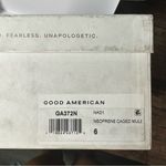 Good American  black heels size 6 Photo 3