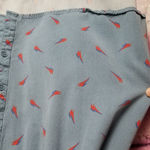 JUNK FOOD DAVID BOWIE LIGHTNING BOLT PRINT BLUE BUTTON FRONT SWING DRESS… Red Size M Photo 9