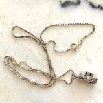 Vintage Car Pendant With 925 Sterling Silver Box Chain Photo 5