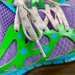 Nike  Free Run + 2 DB Doernbecher Violet Green Blue Women's Sz 6.5 Running Shoes Photo 6