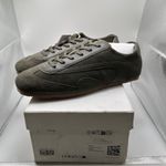 COS NWB  MINIMAL LEATHER SNEAKERS size 41 unisex W 11 M 8.5 khaki green Photo 3