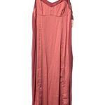 Free People X Intimately FP City Cool Midi Slip Dress Mesh Panel Size Medium NWT Photo 3