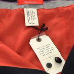 Anthropologie NWT Cartonnier Navy Blue Pencil Trench Coat Belted Skirt Size 2 Photo 3