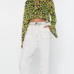 Nasty Gal Leopard Mesh Top Photo 3