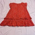 Wallflower Red Floral Women's Blouse Orange Size L Photo 2