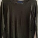 ZARA Knit Green Sweater, High-Low Sweater, Dark Green Sweater, Fall Knits Photo 2