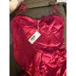 Reformation  Marguerite Silk Dress Es (b63) size 10 NWT Photo 7