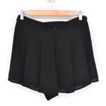 Aritzia Sunday Best Wesley Pleated Shorts Belted Flowy in Black Women's 8 Photo 4