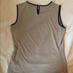 Calvin Klein  Elegant Gray Sleeveless Top Photo 2