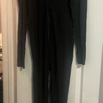 American Eagle  Outfitters Charcoal Zip-Up Top Photo 0