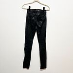 Rag & Bone Women's W1632l034BLK Genuine Leather High Rise Skinny Jeans Pants 24 Photo 3