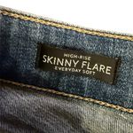 White House | Black Market WHBM High-Rise Skinny Flare Jeans Everyday Soft Denim in Tiber Original Size 8 Photo 10