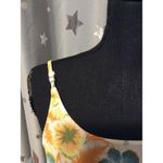 Roxy  Summer Dress Spaghetti Straps Floral Print Tiered Ruffles Small S Photo 1