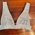 Ellejay  Puka Black & White Striped String Bikini size s/m Photo 2