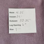  Purple Dyed Cropped Pull-on Jeans Size 26 Free People Purple Denim Photo 8