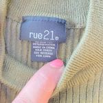 Rue 21  Olive Sleeveless Sweater Tank Photo 1