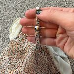 Socialite Scalloped Confetti Low Cut Women’s Multicolored Tank Top Photo 4