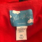 Nick & Nora Dog Milk Bone Belted Shortie Robe Red Sz. S Dog Lovers Favorite Photo 5