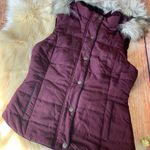 Aeropostale   PRINCE&FOX PUFF VEST BURGUNDy Photo 1