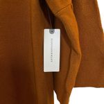 Anthropologie NWT Moth Chester Bell-Sleeved Tunic Sweater Dress Orange Small Photo 12