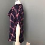 Urban Outfitters  UO Ecote Navy & Purple Plaid Top Photo 2
