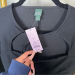 Wild Fable Black Short Sleeve Cutout Mini Dress Photo 1