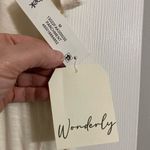 Wonderly  Women’s Flowy off white tee Photo 3