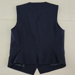 ZARA NWOT! Dark Blue Button Down Vest Size XS Photo 1