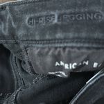 American Eagle  outfitters black dristress hi-rise jegging size 6 . Photo 7