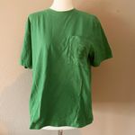 Vintage Jones Wear Crest Kelly Green Pocket Tee Shirt Size M Photo 3