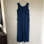 Title Nine  Round Trip Sleeveless Jumpsuit Womens Navy Blue Xsmall Brand NEW Photo 1