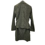 Jalate Women 2PC Animal Print Green Skirt Suit 9 Juniors Career Business Church Size undefined Photo 1