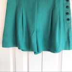 Club Monaco  Teal High Waist Wide Leg Shorts 0 Photo 5