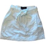 Indigo Rein High waisted White front tie Denim skirt size 25 Photo 0