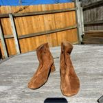 Mansur‎ Gavriel Soft Suede Brown Ankle Boots Booties Shoes 38 8 US Photo 12