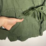 Sanctuary  crafted and tailored lyocell front tie patch pocket utility jacket S Photo 6