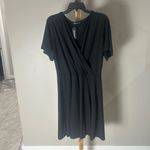 Fensace Black Short Sleeve Wrap Dress Womenโs Size XL NWT Photo 1