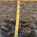 Zella Dark Heathered Gray Black Capri Leggings Size L Large Photo 4