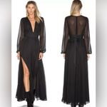 Privacy Please Revolve  Stockton Dress Black Size Medium Photo 6