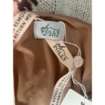 Oh Polly Embellished Wrap Over A-Line Mini Dress in Beige by  size US 6 Photo 7